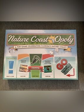 Nature Coast-Opoly Board Game NEW